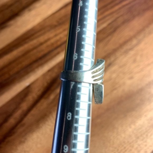 Vintage MCM Sterling Sliver Ring - 925 - Picture 2 of 3